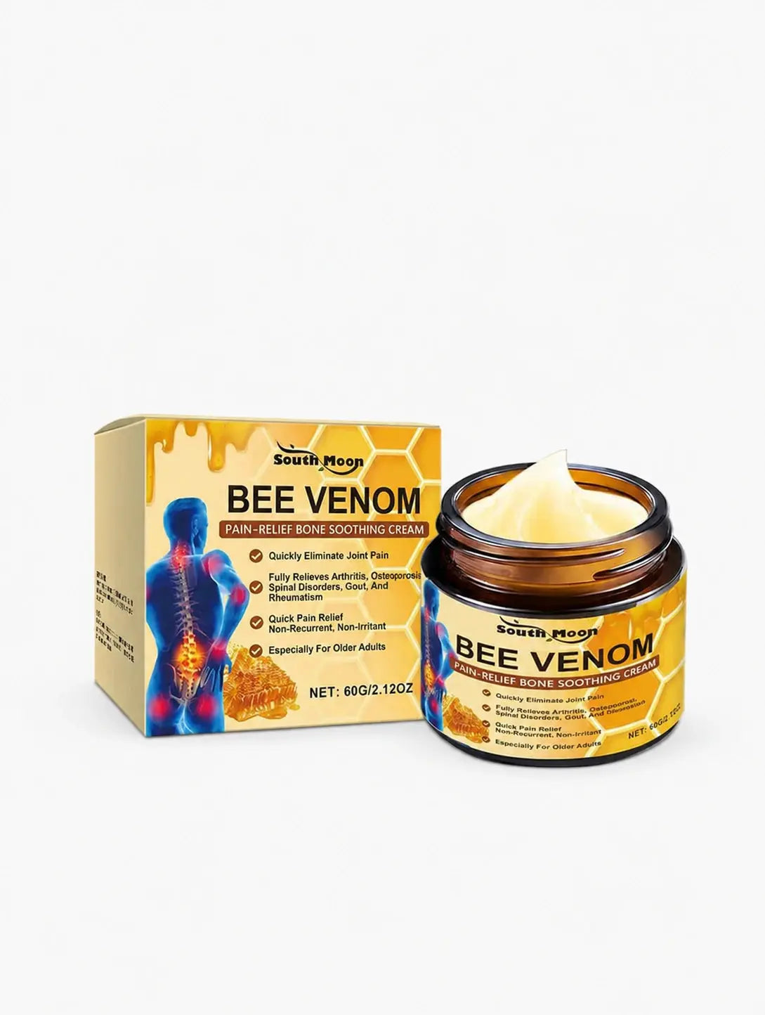 South Moon Bee Venom Cream – Soothing Joint & Muscle Care Xafoora