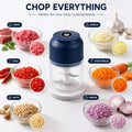 Garlic chopper electric USB Rechargeable – Mini Food Processor & Vegetable Cutter xafoora