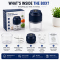 Garlic chopper electric USB Rechargeable – Mini Food Processor & Vegetable Cutter xafoora